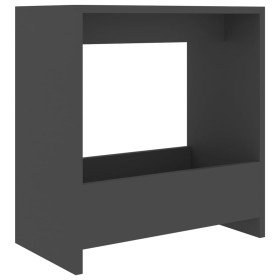 vidaXL Beistelltisch Grau 50x26x50 cm Holzwerkstoff
