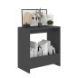 vidaXL Beistelltisch Grau 50x26x50 cm Holzwerkstoff vidaXL Beistelltisch Grau 50x26x50 cm Holzwerkstoff