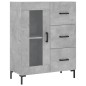 Highboard Betongrau 69,5x34x180 cm Holzwerkstoff Highboard Betongrau 69,5x34x180 cm Holzwerkstoff