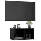vidaXL TV-Schrank Schwarz 72x35x36,5 cm Holzwerkstoff vidaXL TV-Schrank Schwarz 72x35x36,5 cm Holzwerkstoff