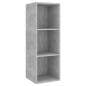 vidaXL 4-tlg. TV-Schrank-Set Betongrau Holzwerkstoff vidaXL 4-tlg. TV-Schrank-Set Betongrau Holzwerkstoff
