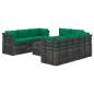 vidaXL 9-tlg. Garten-Sofagarnitur aus Paletten mit Kissen Kiefernholz vidaXL 9-tlg. Garten-Sofagarnitur aus Paletten mit Kissen Kiefernholz