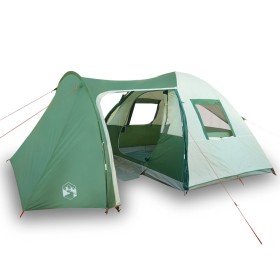 vidaXL Campingzelt 6 Personen Grün 466x342x200 cm 185T Taft