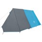 vidaXL Campingzelt 3 Personen Blau 465x220x170 cm 185T Taft vidaXL Campingzelt 3 Personen Blau 465x220x170 cm 185T Taft