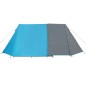 vidaXL Campingzelt 3 Personen Blau 465x220x170 cm 185T Taft vidaXL Campingzelt 3 Personen Blau 465x220x170 cm 185T Taft