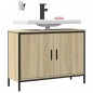 vidaXL Waschbeckenunterschrank Sonoma-Eiche 80x30x60 cm Holzwerkstoff vidaXL Waschbeckenunterschrank Sonoma-Eiche 80x30x60 cm Holzwerkstoff