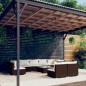 vidaXL 10-tlg. Garten-Lounge-Set mit Kissen Poly Rattan Braun vidaXL 10-tlg. Garten-Lounge-Set mit Kissen Poly Rattan Braun