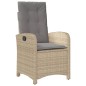 vidaXL 5-tlg. Garten-Essgruppe mit Kissen Beigemischung Poly Rattan vidaXL 5-tlg. Garten-Essgruppe mit Kissen Beigemischung Poly Rattan