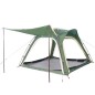 vidaXL Campingzelt 4 Personen Grün 240x221x160 cm 185T Taft vidaXL Campingzelt 4 Personen Grün 240x221x160 cm 185T Taft