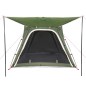 vidaXL Campingzelt 4 Personen Grün 240x221x160 cm 185T Taft vidaXL Campingzelt 4 Personen Grün 240x221x160 cm 185T Taft