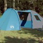 vidaXL Campingzelt 6 Personen Blau 466x342x200 cm 185T Taft vidaXL Campingzelt 6 Personen Blau 466x342x200 cm 185T Taft