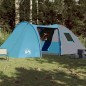 vidaXL Campingzelt 6 Personen Blau 466x342x200 cm 185T Taft vidaXL Campingzelt 6 Personen Blau 466x342x200 cm 185T Taft