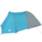 vidaXL Campingzelt 6 Personen Blau 466x342x200 cm 185T Taft vidaXL Campingzelt 6 Personen Blau 466x342x200 cm 185T Taft