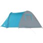 vidaXL Campingzelt 6 Personen Blau 466x342x200 cm 185T Taft vidaXL Campingzelt 6 Personen Blau 466x342x200 cm 185T Taft