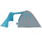 vidaXL Campingzelt 6 Personen Blau 466x342x200 cm 185T Taft vidaXL Campingzelt 6 Personen Blau 466x342x200 cm 185T Taft