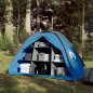 vidaXL Lagerzelt 9 Fächer Blau 125x50x68 cm 185T Taft vidaXL Lagerzelt 9 Fächer Blau 125x50x68 cm 185T Taft