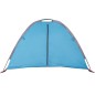 vidaXL Lagerzelt 9 Fächer Blau 125x50x68 cm 185T Taft vidaXL Lagerzelt 9 Fächer Blau 125x50x68 cm 185T Taft