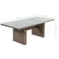 vidaXL 11-tlg. Garten-Essgruppe Poly Rattan Braun vidaXL 11-tlg. Garten-Essgruppe Poly Rattan Braun