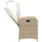 vidaXL 7-tlg. Garten-Essgruppe mit Kissen Beige Poly Rattan vidaXL 7-tlg. Garten-Essgruppe mit Kissen Beige Poly Rattan