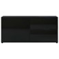 vidaXL TV-Schrank Hochglanz-Schwarz 80x34x36 cm Holzwerkstoff vidaXL TV-Schrank Hochglanz-Schwarz 80x34x36 cm Holzwerkstoff