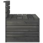 vidaXL 9-tlg. Garten-Sofagarnitur aus Paletten Kiefernholz Dunkelgrau vidaXL 9-tlg. Garten-Sofagarnitur aus Paletten Kiefernholz Dunkelgrau