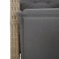 vidaXL 5-tlg. Garten-Essgruppe mit Kissen Beigemischung Poly Rattan vidaXL 5-tlg. Garten-Essgruppe mit Kissen Beigemischung Poly Rattan