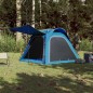 vidaXL Campingzelt 4 Personen Blau Quick Release Wasserfest vidaXL Campingzelt 4 Personen Blau Quick Release Wasserfest