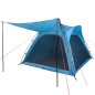 vidaXL Campingzelt 4 Personen Blau Quick Release Wasserfest vidaXL Campingzelt 4 Personen Blau Quick Release Wasserfest