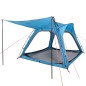 vidaXL Campingzelt 4 Personen Blau Quick Release Wasserfest vidaXL Campingzelt 4 Personen Blau Quick Release Wasserfest