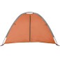 vidaXL Lagerzelt 9 Fächer Grau & Orange 125x50x68 cm 185T Taft vidaXL Lagerzelt 9 Fächer Grau & Orange 125x50x68 cm 185T Taft