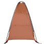 vidaXL Lagerzelt 9 Fächer Grau & Orange 125x50x68 cm 185T Taft vidaXL Lagerzelt 9 Fächer Grau & Orange 125x50x68 cm 185T Taft