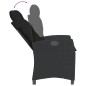 vidaXL 5-tlg. Garten-Essgruppe mit Kissen Schwarz Poly Rattan vidaXL 5-tlg. Garten-Essgruppe mit Kissen Schwarz Poly Rattan