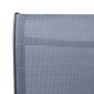 vidaXL Garten-Barstühle 2 Stk. Grau Textilene vidaXL Garten-Barstühle 2 Stk. Grau Textilene