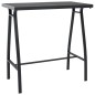 vidaXL 7-tlg. Gartenbar-Set Schwarz und Grau vidaXL 7-tlg. Gartenbar-Set Schwarz und Grau