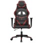 vidaXL Gaming-Stuhl Schwarz und Weinrot Kunstleder vidaXL Gaming-Stuhl Schwarz und Weinrot Kunstleder