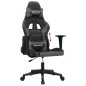 vidaXL Gaming-Stuhl Schwarz und Grau Kunstleder vidaXL Gaming-Stuhl Schwarz und Grau Kunstleder