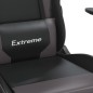 vidaXL Gaming-Stuhl Schwarz und Grau Kunstleder vidaXL Gaming-Stuhl Schwarz und Grau Kunstleder
