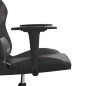 vidaXL Gaming-Stuhl Schwarz und Grau Kunstleder vidaXL Gaming-Stuhl Schwarz und Grau Kunstleder
