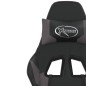 vidaXL Gaming-Stuhl Schwarz und Grau Kunstleder vidaXL Gaming-Stuhl Schwarz und Grau Kunstleder