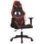vidaXL Gaming-Stuhl Schwarz und Rot Kunstleder vidaXL Gaming-Stuhl Schwarz und Rot Kunstleder