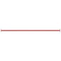 vidaXL Turnstange 125 cm Stahl Rot vidaXL Turnstange 125 cm Stahl Rot