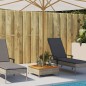 vidaXL Verkleidung für Sonnenschirmständer Grau 70x70x25 cm Akazie vidaXL Verkleidung für Sonnenschirmständer Grau 70x70x25 cm Akazie