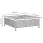 vidaXL Verkleidung für Sonnenschirmständer Grau 70x70x25 cm Akazie vidaXL Verkleidung für Sonnenschirmständer Grau 70x70x25 cm Akazie