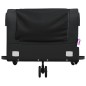 vidaXL Fahrradanhänger Schwarz 45 kg Eisen vidaXL Fahrradanhänger Schwarz 45 kg Eisen