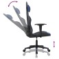 vidaXL Gaming-Stuhl mit Massagefunktion Schwarz und Blau Kunstleder vidaXL Gaming-Stuhl mit Massagefunktion Schwarz und Blau Kunstleder