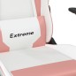 vidaXL Gaming-Stuhl Weiß und Rosa Kunstleder vidaXL Gaming-Stuhl Weiß und Rosa Kunstleder
