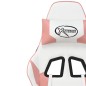 vidaXL Gaming-Stuhl Weiß und Rosa Kunstleder vidaXL Gaming-Stuhl Weiß und Rosa Kunstleder