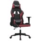vidaXL Gaming-Stuhl Schwarz und Weinrot Kunstleder vidaXL Gaming-Stuhl Schwarz und Weinrot Kunstleder
