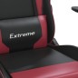 vidaXL Gaming-Stuhl Schwarz und Weinrot Kunstleder vidaXL Gaming-Stuhl Schwarz und Weinrot Kunstleder