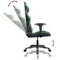 vidaXL Gaming-Stuhl Schwarz und Grün Kunstleder vidaXL Gaming-Stuhl Schwarz und Grün Kunstleder